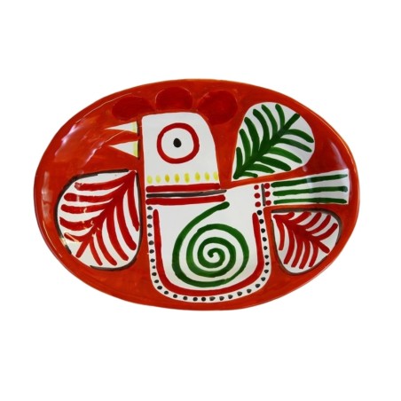 Piatto ovale Marettimo Ceramiche De Simone Piatto ovale Marettimo Ceramiche De Simone